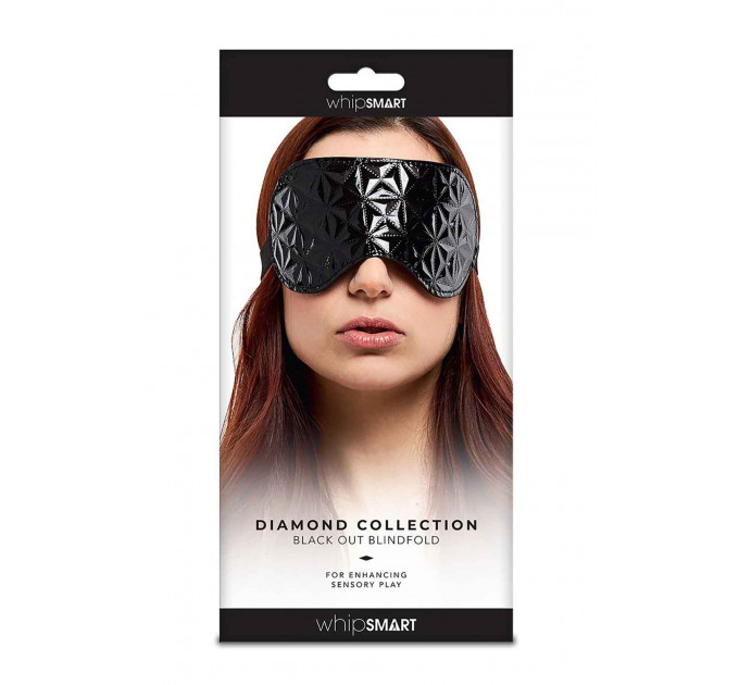 Повязка на глаза WHIPSMART DIAMOND EYEMASK BLACK