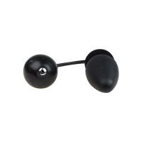 Пробка із накачуванням You2Toys True Black Anal Plug чорна
