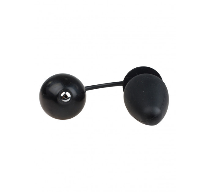 Пробка с накачкой True Black Anal Plug