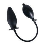 Пробка с накачкой True Black Anal Plug