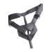 Ремінна чорна збруя Pipedream King Cock Strap-On Harness з реалістичним фалоімітатором, 20 см