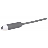 Стимулятор уретри універсальний з вібрацією You2Toys men´s Dilator силіконовий, сірий