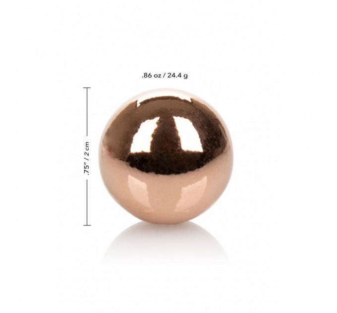 Вагинальные шарики CalExotics Climax Weighted Kegel Balls Nickel-Free - Rose Gold