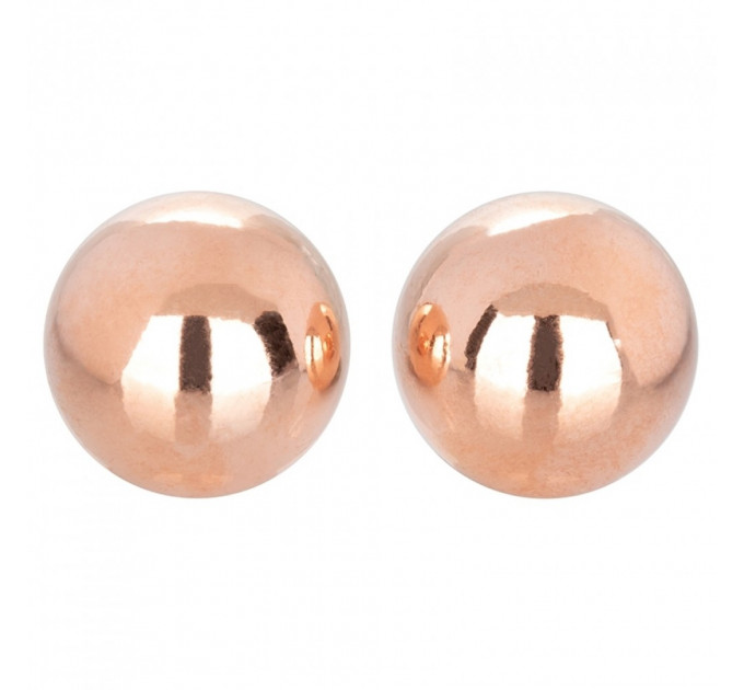 Вагинальные шарики CalExotics Climax Weighted Kegel Balls Nickel-Free - Rose Gold