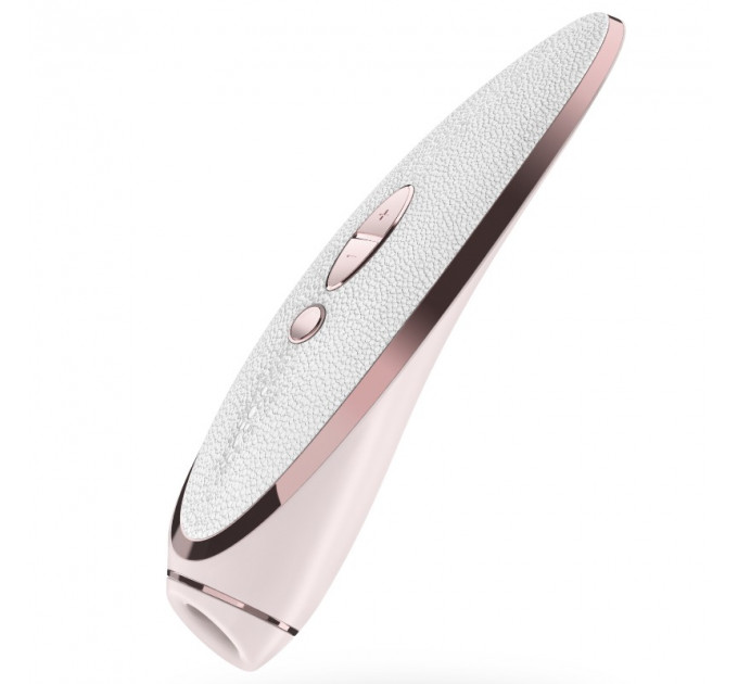 Вакуумный клиторальный стимулятор Satisfyer Luxury Pret-a-Porter, белый