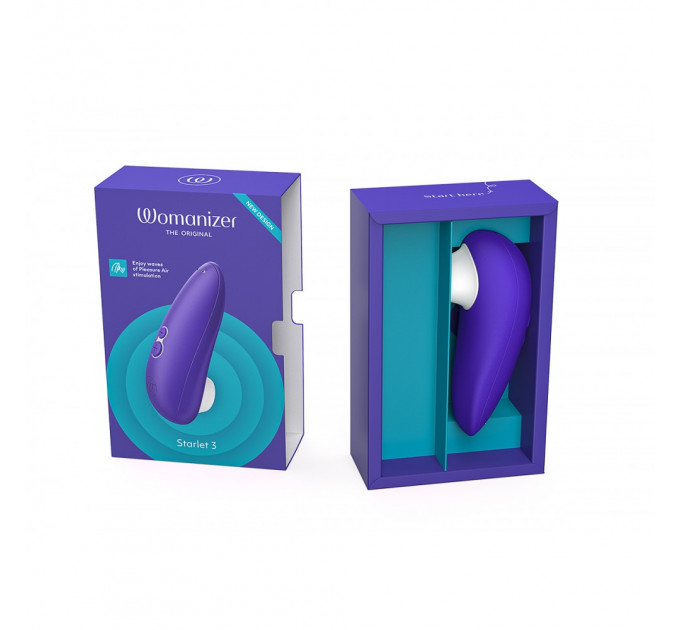 Вакуумный клиторальный стимулятор Womanizer Starlet 3 Indigo