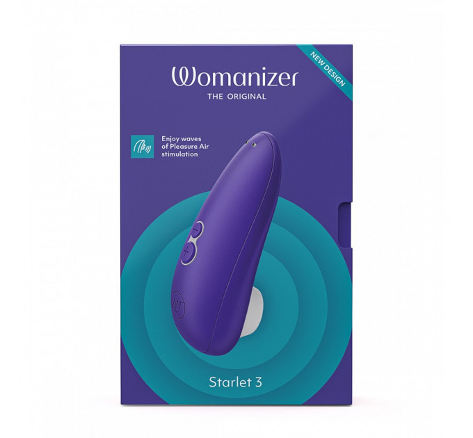 Вакуумный клиторальный стимулятор Womanizer Starlet 3 Indigo