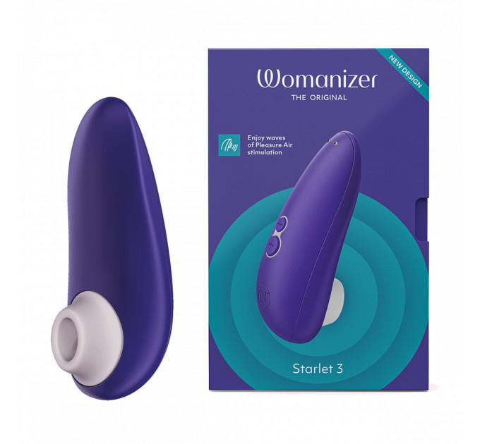 Вакуумный клиторальный стимулятор Womanizer Starlet 3 Indigo
