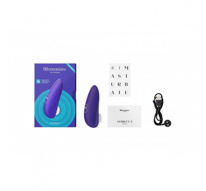 Вакуумный клиторальный стимулятор Womanizer Starlet 3 Indigo