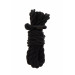 Веревка Bondage Rope 1.5 meter 7 mm Черная TABOOM