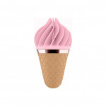 Вибростимулятор для клитора в виде Мороженого Satisfyer Layons Sweet Temptation, розовый