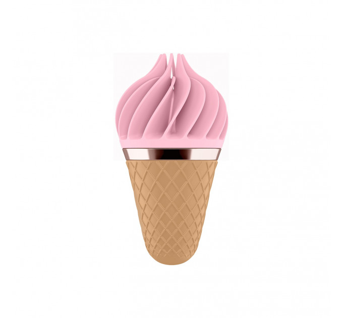 Вибростимулятор для клитора в виде Мороженого Satisfyer Layons Sweet Temptation, розовый