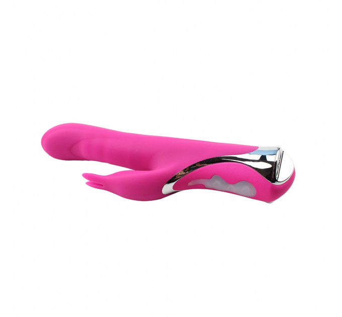 Вибратор кролик с вращением Chisa Intimate Melody Missile Rabit, розовый