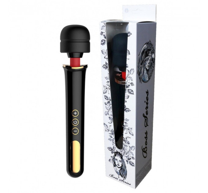Вибратор-Микрофон черный Massager Super Powerful USB 10 Function