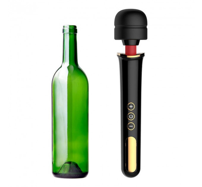 Вибратор-Микрофон черный Massager Super Powerful USB 10 Function