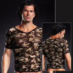 Футболка Pro-Mesh V-Neck Tee Camouflage S / M