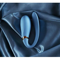 Вібратор для пар ZALO Fanfan, Royal Blue