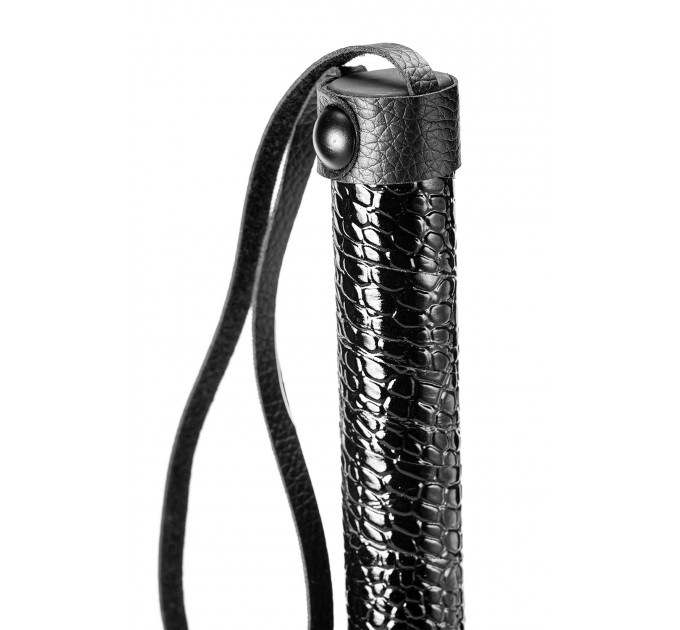 Флогер BLAZE LUXURY WHIP CROCO BLACK