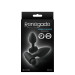 T280755 Набор анальных пробок с вибрацией RENEGADE VIBES-O-SPADES BLACK