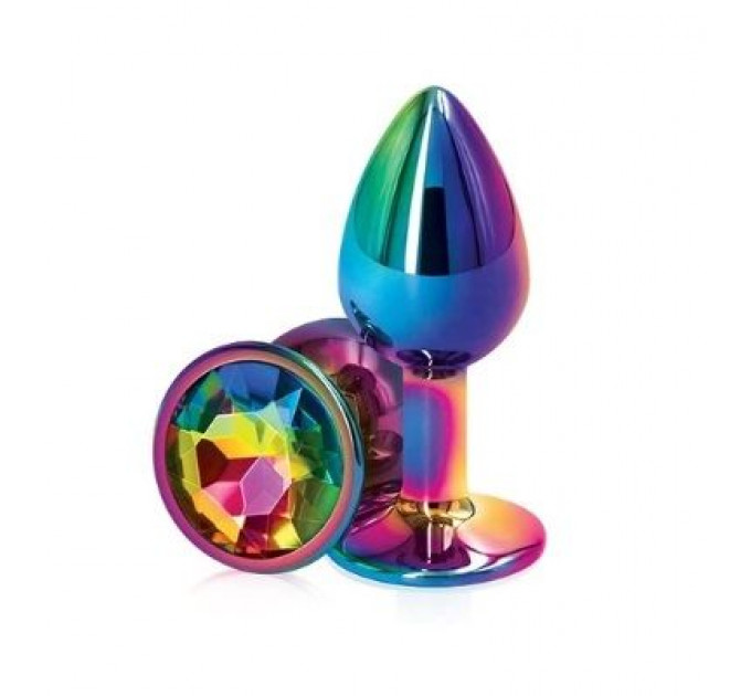 Анальна пробка Metal Colorful, M
