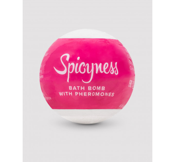 Бомбочка для ванны з феромонами Obsessive Bath bomb with pheromones Spicy