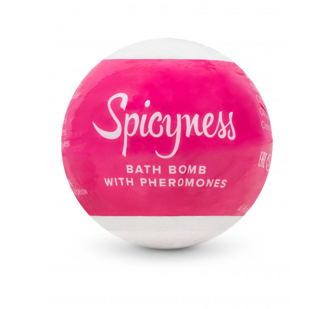 Бомбочка для ванны з феромонами Obsessive Bath bomb with pheromones Spicy
