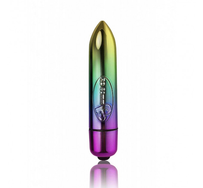Вибропуля Rocks-Off 7 Speed Ro-80Mm Rainbow Bullet Vibrator 8х1.6 см