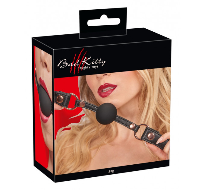 Кляп Bad Kitty Gag black