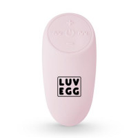 Виброяйцо с пультом LUV EGG розовое