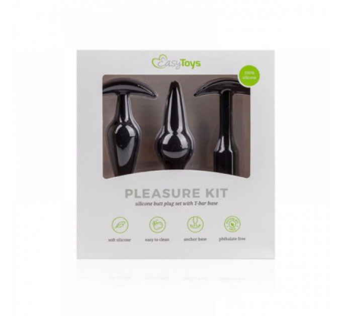 Набор анальных пробок Anal Pleasure Kit, Black
