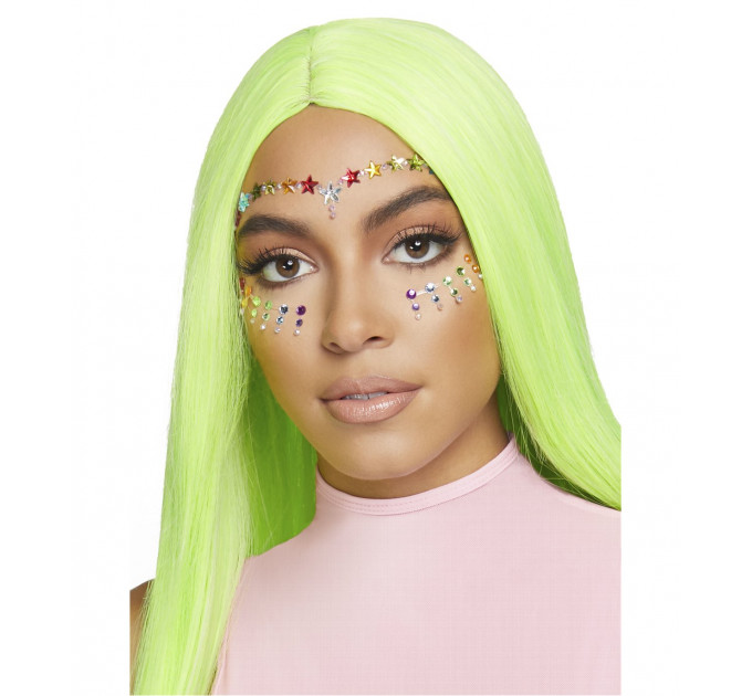 Алмазная наклейка Leg Avenue Jovi face jewels sticker O/S
