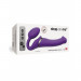Безремневий страпон з вібрацією, Strap On Me - Strapless Vibrating, фіолетовий, 18 х 3.3 см