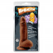 Фаллоимитатор реалистик Chisa Rubicon Mighty Ravage Penis, коричневый 20 см*4.3 см