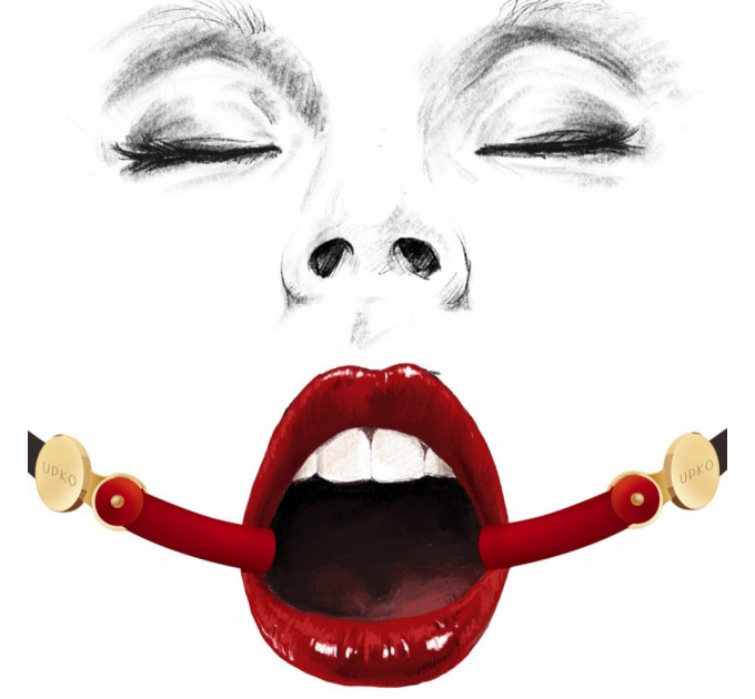Кляп силиконовый Invisible mouth Gag Upko