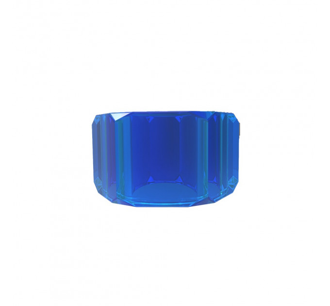 Кільце ерекційне Chisa GK Power Nust Bolts Cock Ring у вигляді болта, синє