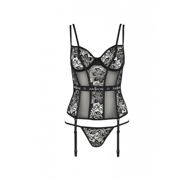 Корсет LETICIA CORSET black S/M - Passion