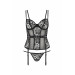 Корсет LETICIA CORSET black S/M - Passion