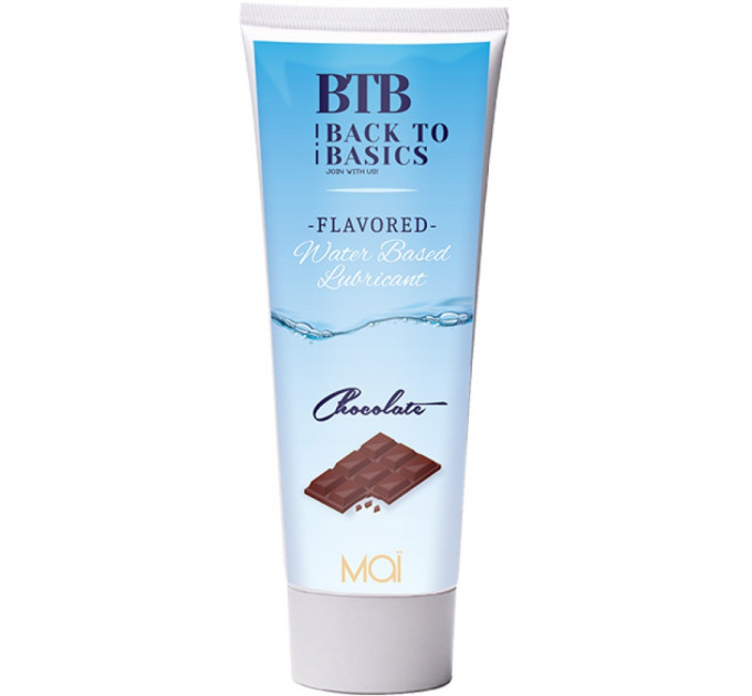 Лубрикант с ароматом шоколада BTB Waterbasis Chocolate 75 мл