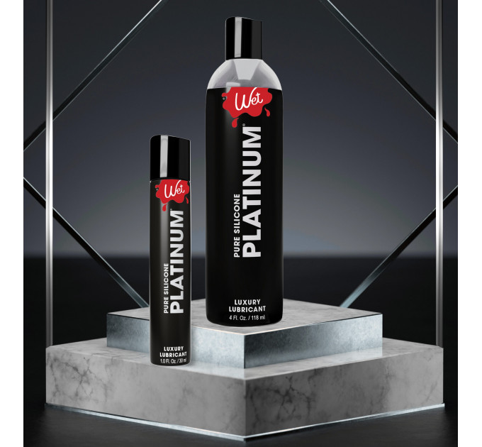 Лубрикант на силиконовой основе Wet Platinum Premium, 118 мл
