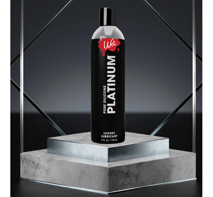Лубрикант на силиконовой основе Wet Platinum Premium, 118 мл