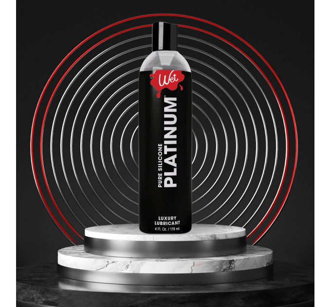 Лубрикант на силиконовой основе Wet Platinum Premium, 118 мл