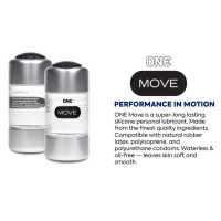 Лубрикант ONE Move Bottle на силіконовій основі, 100 мл