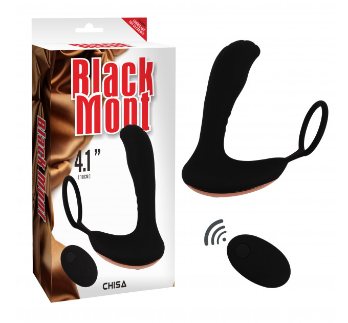Масажер простати Chisa Black Mont Backyard Teaser, чорний