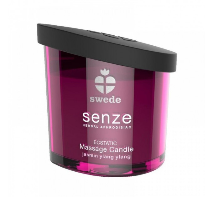 Массажная свеча Swede Senze, с ароматом жасмина и иланг-иланга, 50 мл