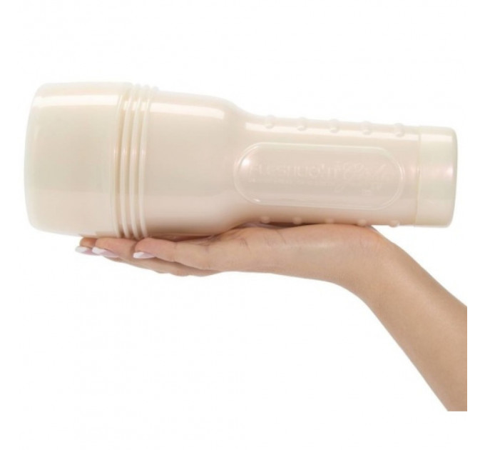 Мастурбатор вагина из киберкожи в колбе Fleshlight Girls Eliza Ibarra Ethereal, бежевый