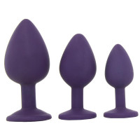 Набор анальных пробок 3 шт Rianne S Booty Plug PURPLE