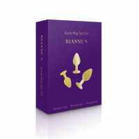 Набор анальных пробок 3 шт Rianne S Booty Plug PURPLE