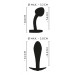 Набор металлических радужных анальных пробок Anos Metal Butt Plug Set, 2 шт.