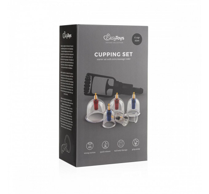 Набор вакуумных помп для сосков Easytoys Cupping Set