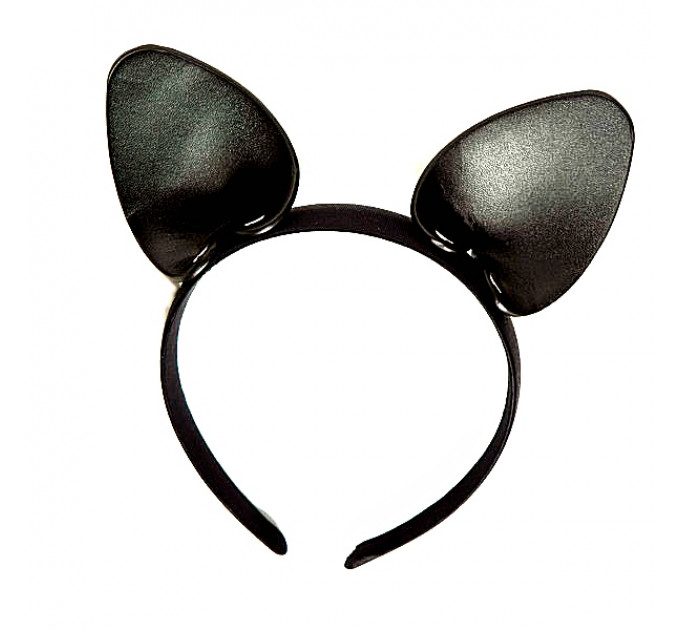 Ободок c ушками «Игривая Кошечка», Black